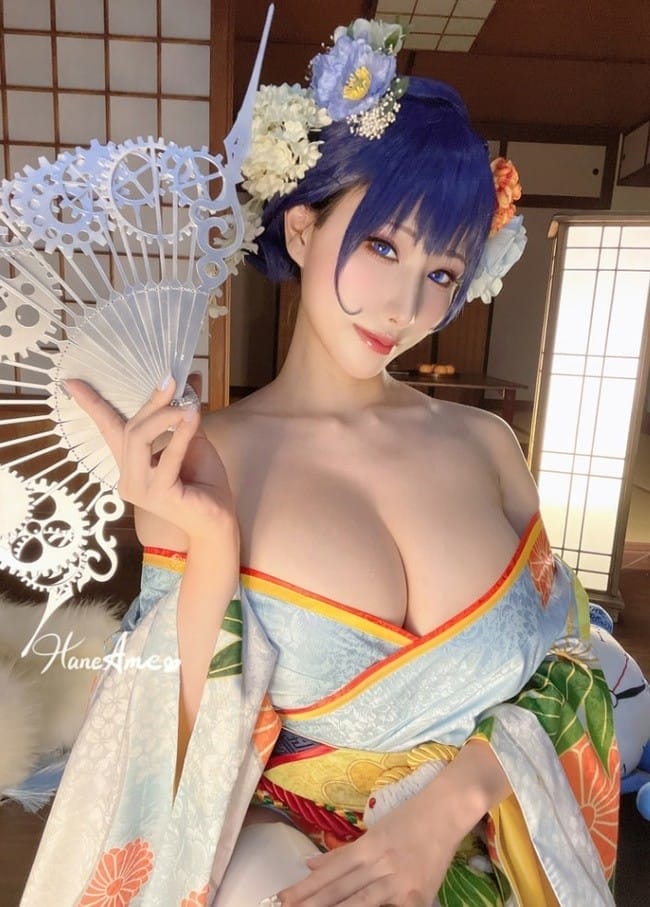 雨波_HaneAme – NO.233 對魔忍 & Hololive Kronii 自拍+视频[110P18V-2.24GB]-4
