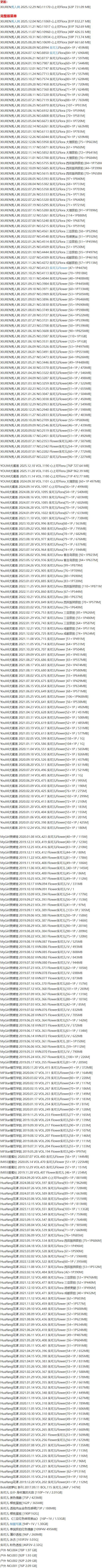 朱可儿 – 写真图片合集【持续更新中】-1