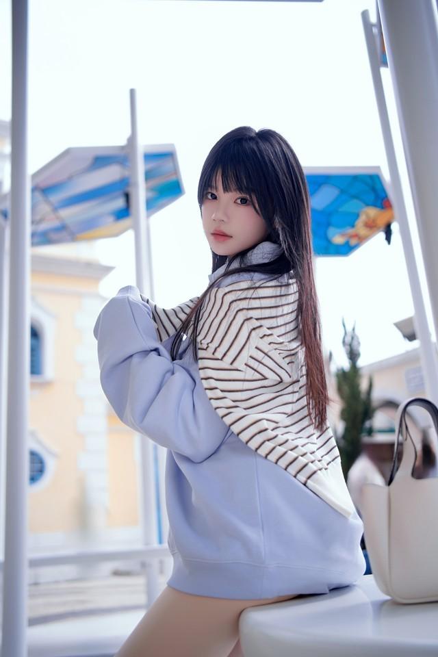 桜桃喵 – NO.217 蓝 [20P-356MB]